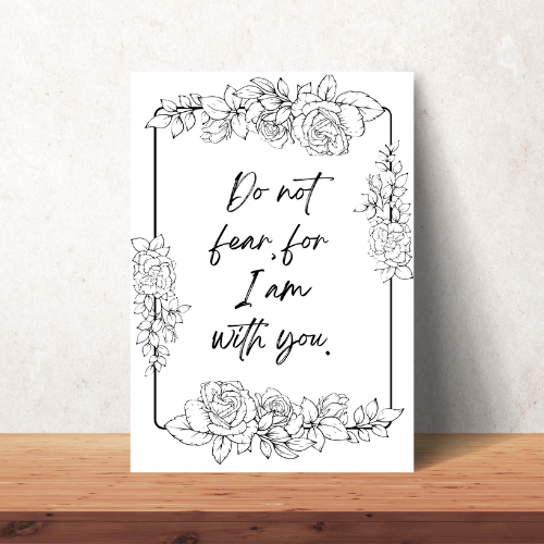 Do Not Fear Regular Print